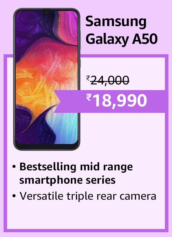 21% off on Samsung Galaxy A50