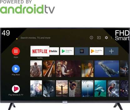 Grab a discount of 33% on iFFALCON by TCL 123.13cm (49 inch) Full HD LED smart Android TV with Google Assistant on Flipkart