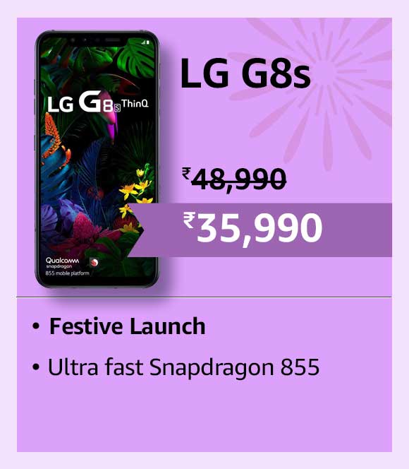 LG G8s ThinQ phone with Z Camera gets Rs. 13000 discount on sale