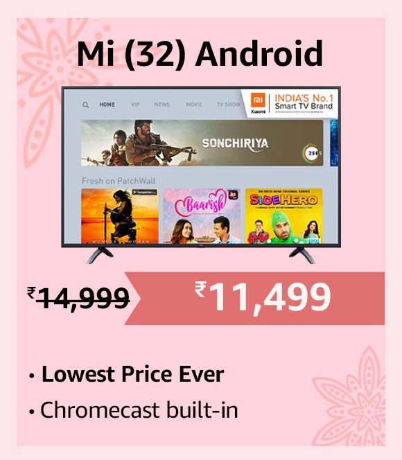 Purchase Mi 4C PRO HD Ready Android TV from Amazon in Just Rs. 12499