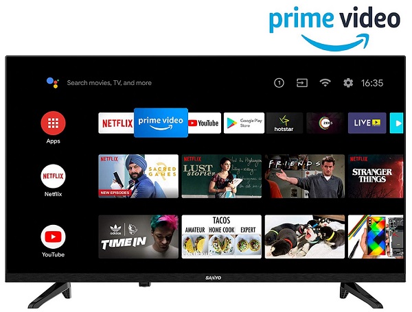 Sanyo Kaizen Series LED TV on Amazon with Android Pie 9.0 OS starts with Rs. 12490