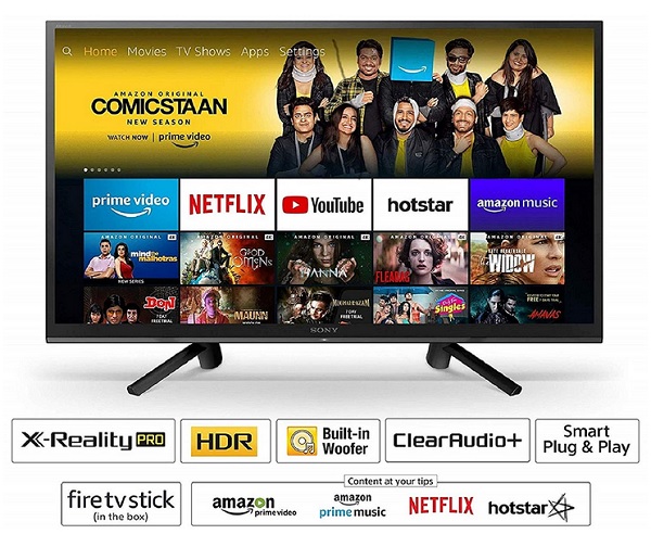 Smart Combo - Free Fire TV Stick with Sony Bravia TV on Amazon