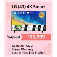 2024 Diwali Offers : Amazon provides Jio-Fi offer and 3-year warranty on LG UM7290PTF series TVs