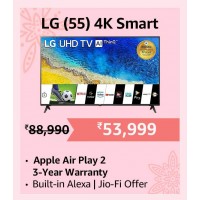 2024 Diwali Offers : Buy the next generation smart TCL P8E series 4K AI Android Tv from Amazon at half price