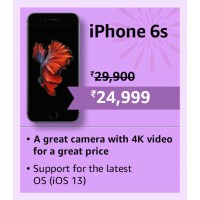 Get Rs. 6901 discount on Silver iPhone 6s 