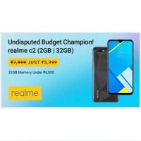 2024 Diwali Offers : Realme C2 gets Rs.2000 discount on Flipkart