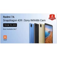 2024 Diwali Offers : Redmi 7 A at Rs.4,999/- on Flipkart