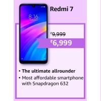 2024 Offers : Redmi 7 - Most affordable smartphone with Qualcomm Snapdragon 632