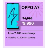 2024 Offers : Rs. 7000 price drop on OPPO A7