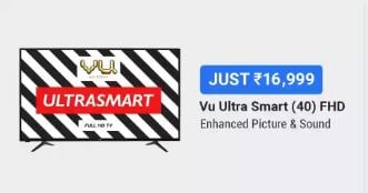 Vu Full HD LED Smart TV 40