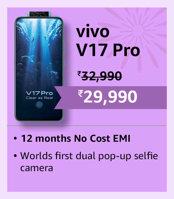 World's First Dual Pop-up selfie camera phone in Rs. 29990