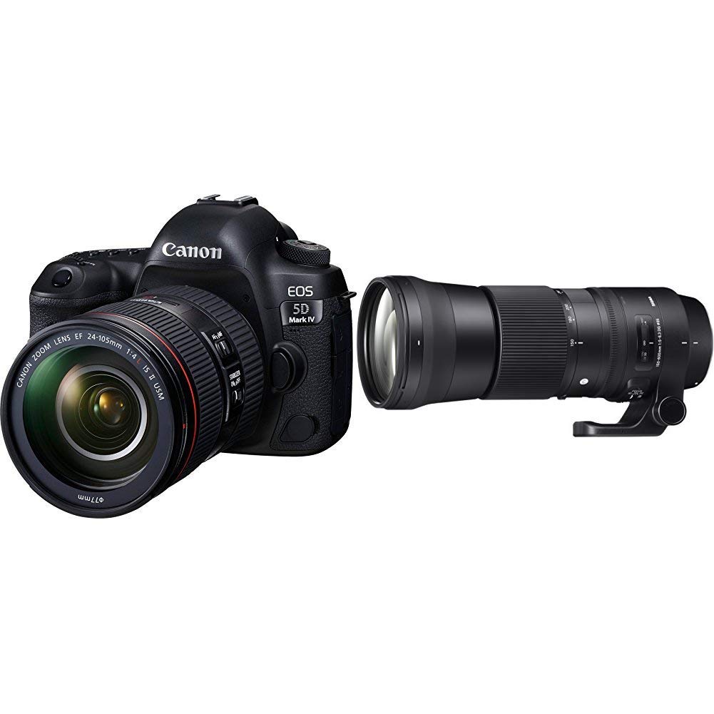 Amazon comes with Huge price drop up to Rs. 80000 on Canon EOS 5D Mark IV 30.4 MP Digital SLR Camera with Sigma 150-600 mm f/5-6.3 DG OS HSM Lens