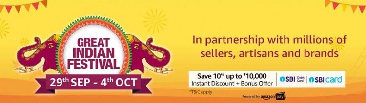 Amazon Great Indian Festival Sale