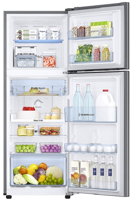 Amazon offer up to Rs. 5000 savings on Less energy consumption Samsung 253 L 3 Star Inverter Frost-Free Double-door Refrigerator