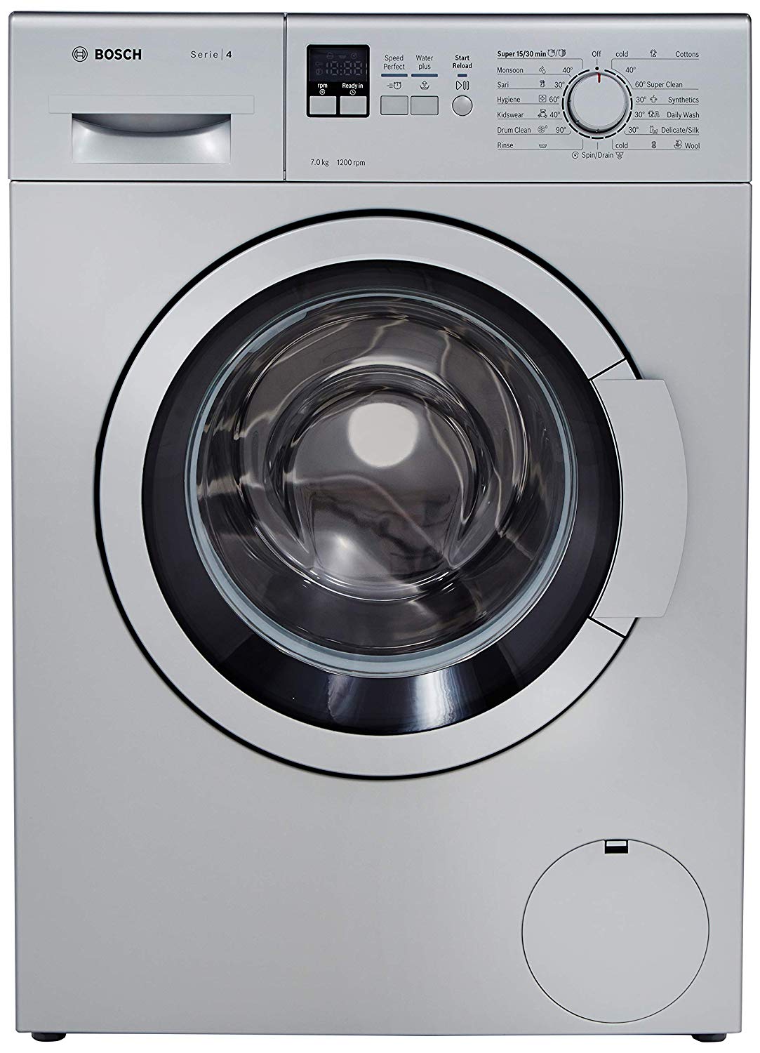 Bosch 7 kg Fully-Automatic Front Loading Washing Machine with Inbuilt Heater feature