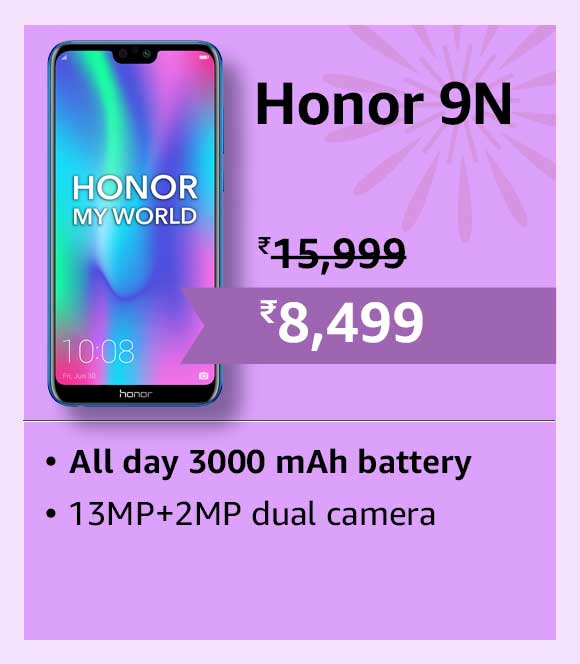 Buy Honor 9N in Half Price