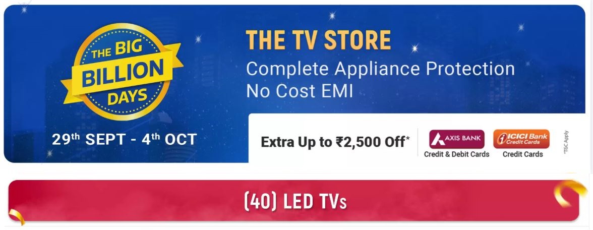 Discount of Rs.7000/- on Sony Bravia 40