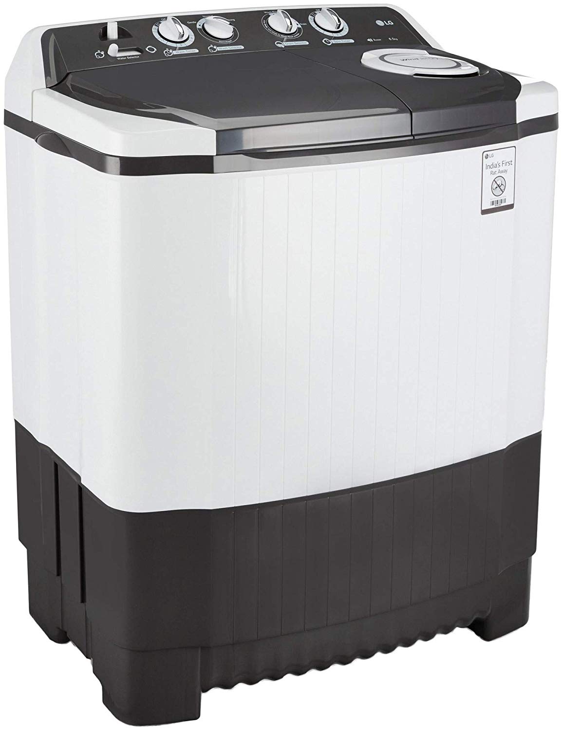 Ensure safe and customized washing with LG 6.5 kg Semi-Automatic Top Loading Washing Machine in Rs. 9499