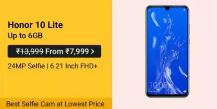 Honor 10 Lite at nearly half price