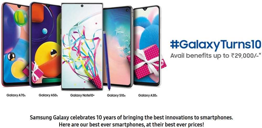 How to Join #GalaxyTurns10 Contest and win a new Galaxy A30S ???