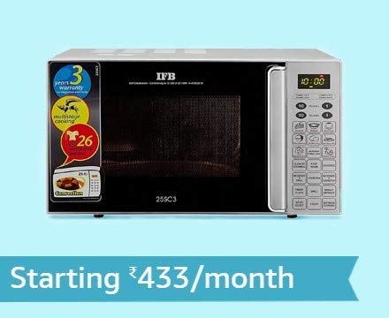 more than 35% off microwaves at Amazon under the great Indian festival sale