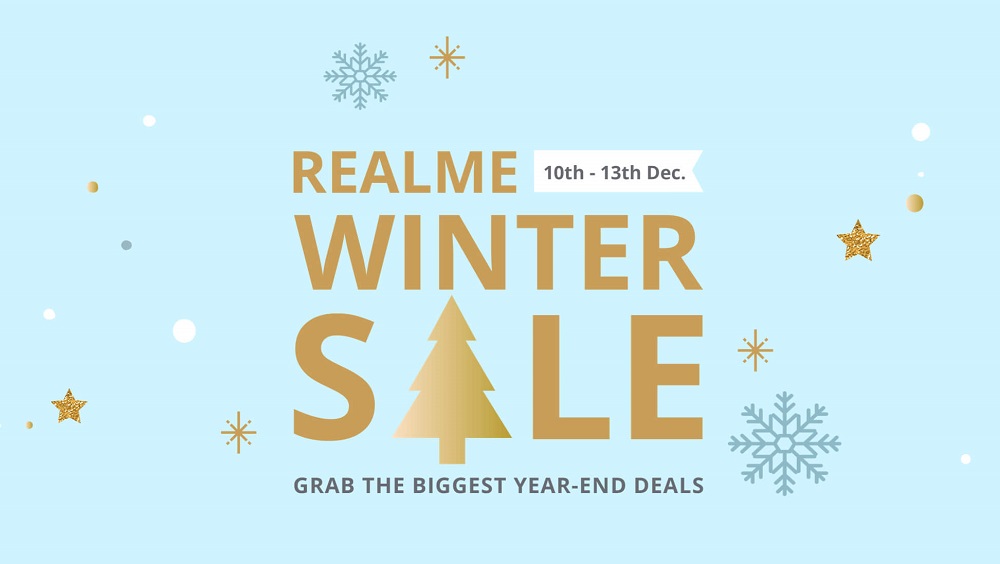 Realme Winter Sale - Get Discount coupons, Cashback & Exchange offers on all Mobile phones