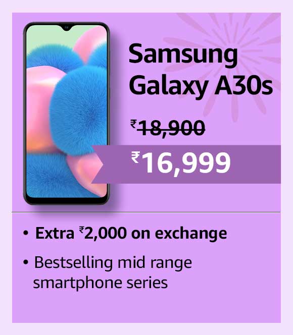 Samsung Galaxy A30s - Best mid range series smartphone