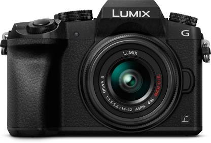 stunning Panasonic 4K G Series DMC-G7KGW-K Mirrorless Camera at 27% discount on Flipkart