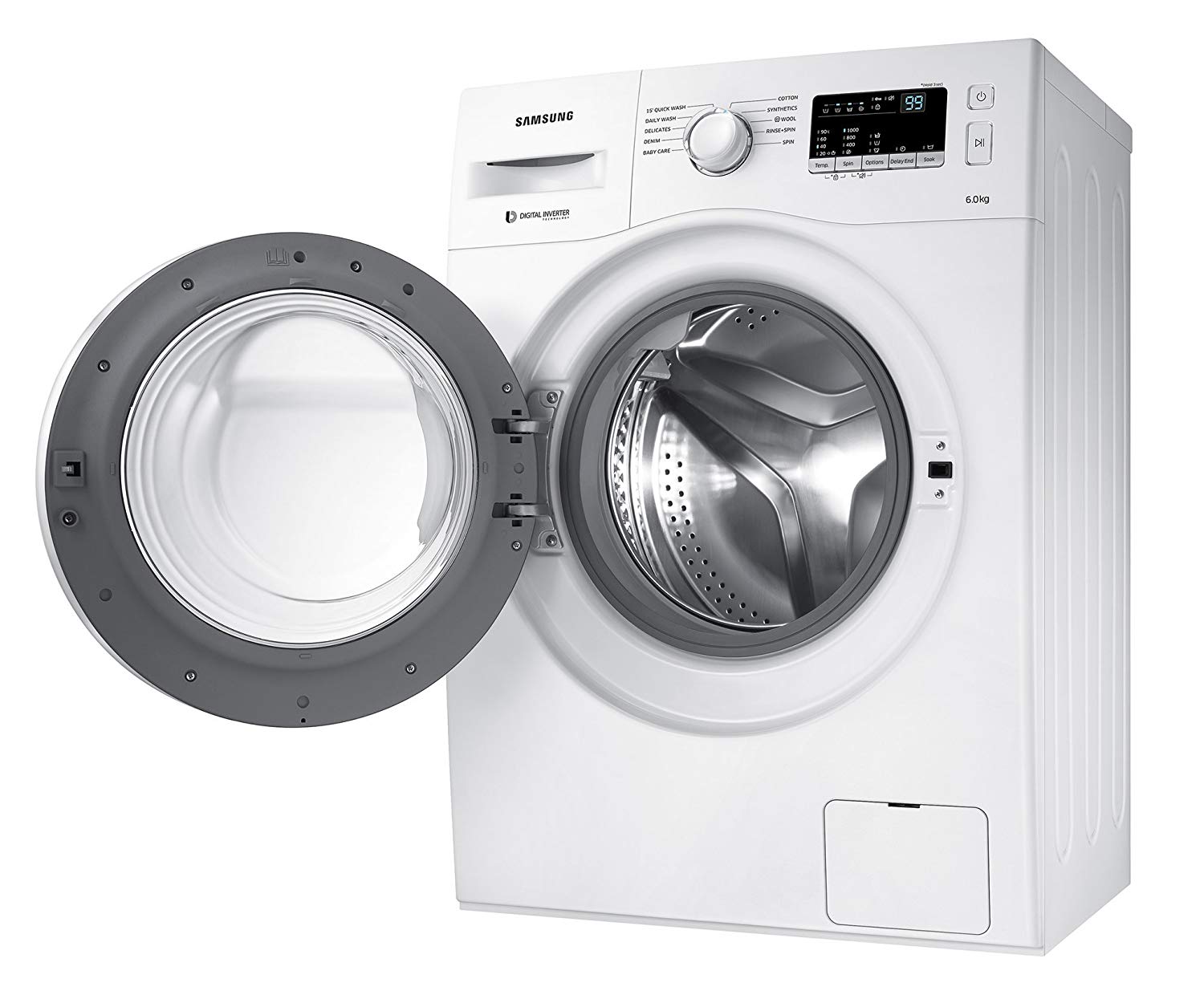 Take Samsung 6 kg Front Loading Washing Machine & Get certified 20 years warranty