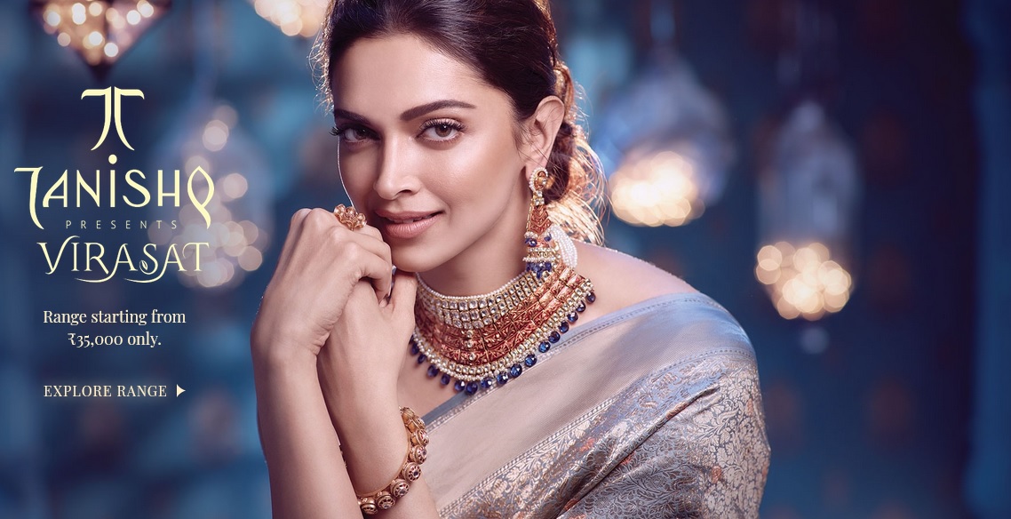 Tanishq Presents a new range of stunning jewels for Diwali celebrations in Virasat offers 