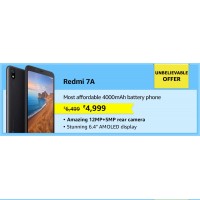 2024 Diwali Offers : 31 % on (2GB + 32 GB) Redmi 7A 