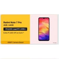 Avail 25 % discount on Redmi Note 7 Pro