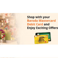 Bank of Baroda Mastercard offer - Use Master card at listed online merchants & Get More offers, discounts, and vouchers by using promo codes