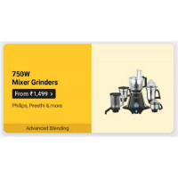 Branded Mixer Grinder starting at Rs. 1499 only on Flipkart Diwali sale