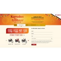 2024 Offers : Celebrate this festival with Hero - Karodon ka Tyahaar Offers