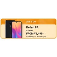 2024 Offers : Discount of Rs.1500 on Redmi 8A