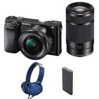 2024 Offers : Amazon gives 33% off on Sony Alpha A6000Y 24.3MP Digital SLR Camera with free memory card, Micro HDMI Cable, and Camera Bag