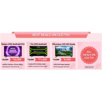 2024 Offers : Get upto 40% off on 32 inch LED TVs on AMAZON under the Great Indian Festival sale