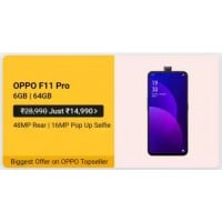 Huge Discount on Oppo F11 Pro (Rs.10,000/-)