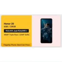 Huge price drop of Rs.11000/- for HONOR 20