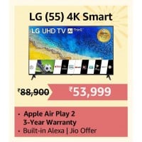 LG 55 Inch 4K Smart TV Never before Deals