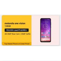 2024 Diwali Offers : Motorola One Vision at Just Rs.14,999/-