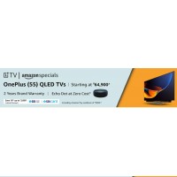 Oneplus 55 Inch QLED TVs with Bumper Discount and Offers