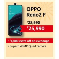 OPPO Reno2 F - with No Cost EMI/ Additional Exchange Offers