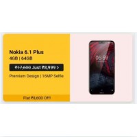 Price drops of Nokia 6.1 Plus in big billion days