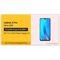 Price drops of Realme 3 Pro to Rs.11,999/-