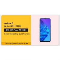 Realme 5 for just Rs.8,999/-