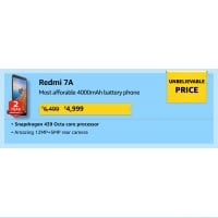 2024 Offers : Redmi 7A is 1500 cheaper than its original price