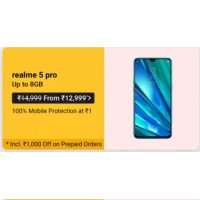 2024 Offers : Rs.1000/- discount on Realme 5 Pro