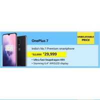 2024 Offers : Ultra fast snapdragon 855+ OnePlus 7 smartphone in Rs. 29999